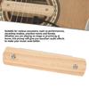 Guitar Bass Pickup Amplifier, Guitar Soundhole Wood Pickups with 6.35mm Jacks