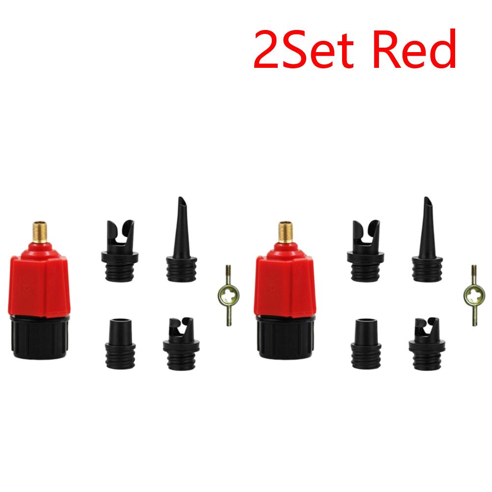 Air Pump Converter Multifunctional Air Valve Adapter Solid Structure for Inflatable Boat Bed for Stand Up Paddle Board