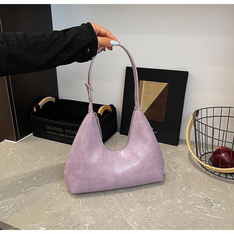 

Niche design fashion bag women s 2025 new large-capacity fashion retro shoulder bag versatile casual tote bag