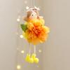 Jarní víla dívka ozdoba květina anděl závěsný přívěsek zasněná pohádková tématická dekorace na vánoční stromek svatební party výstavy