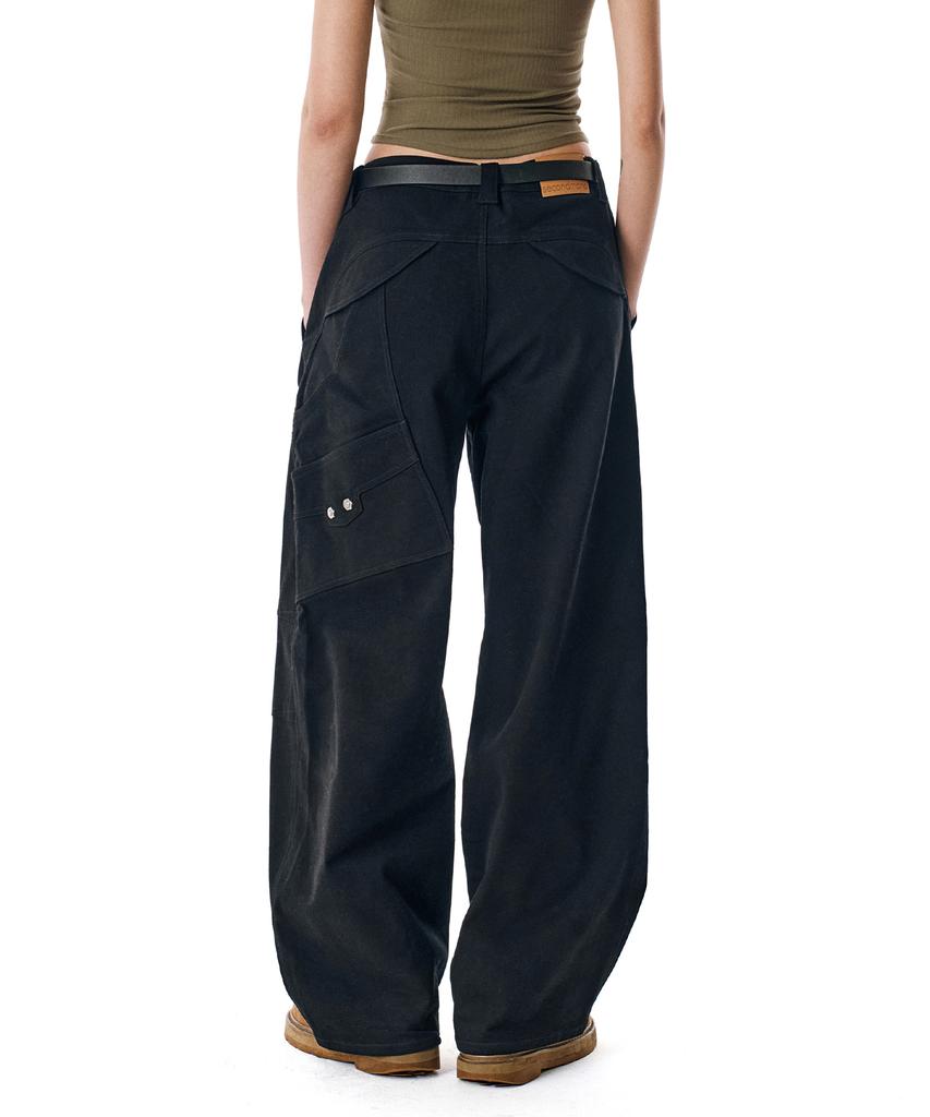 Sekeonmonollogeu Cotton Bolt Work Pants [Black]_Sept081Blacksept069Black