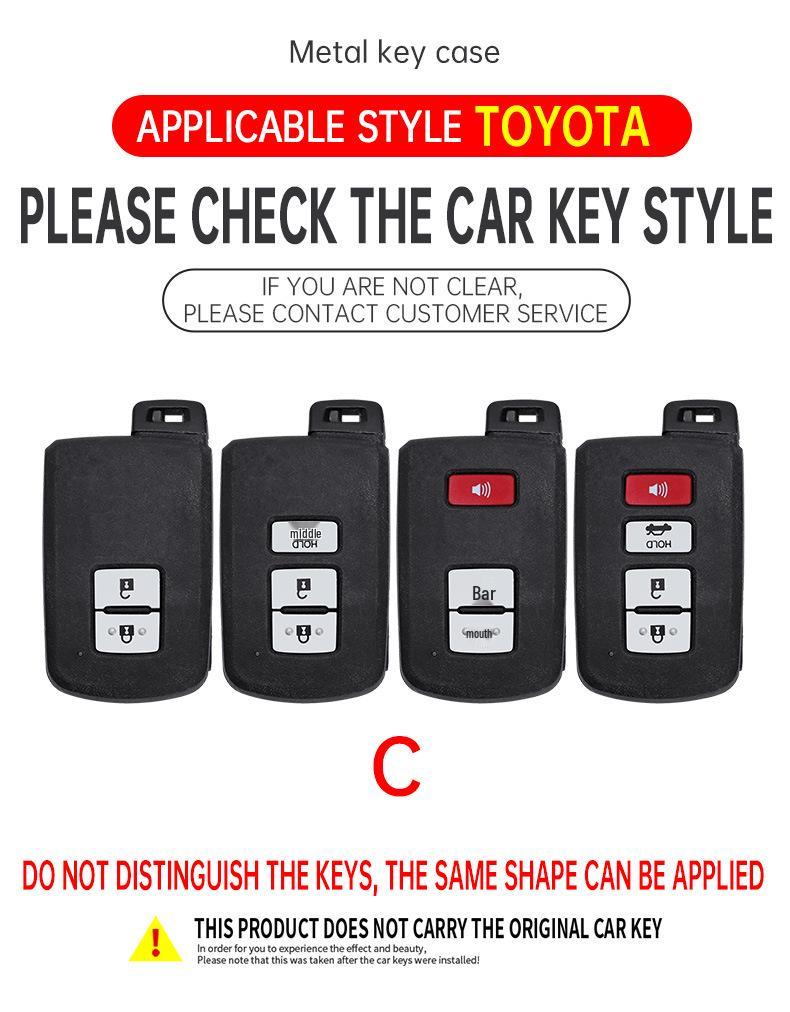 2012-2013 Seventh Gen Toyota Camry Key Cover and Shell for Remote Control