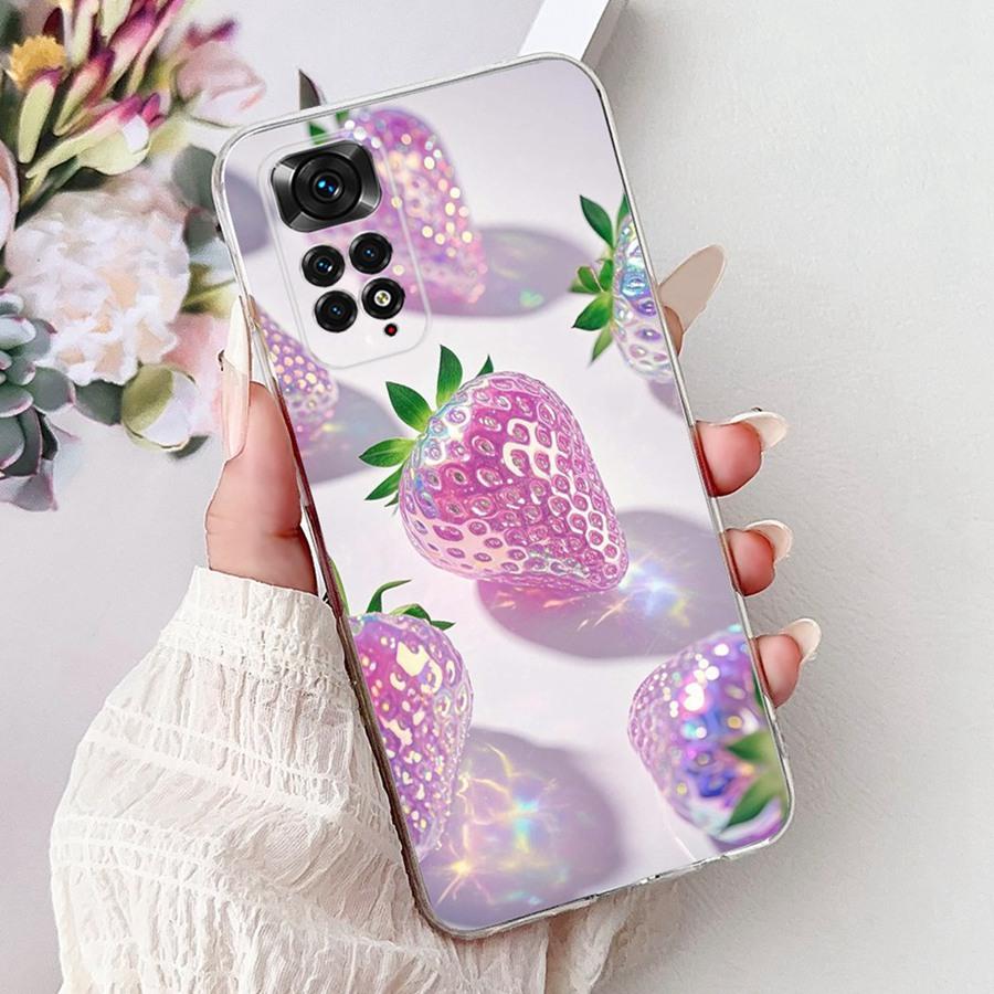 For Xiaomi Redmi Note 11 Pro 11S 4G Phone Case Luxury Painted TPU Cover for Redmi Note11 4G Global Soft Silicone Fundas Capa