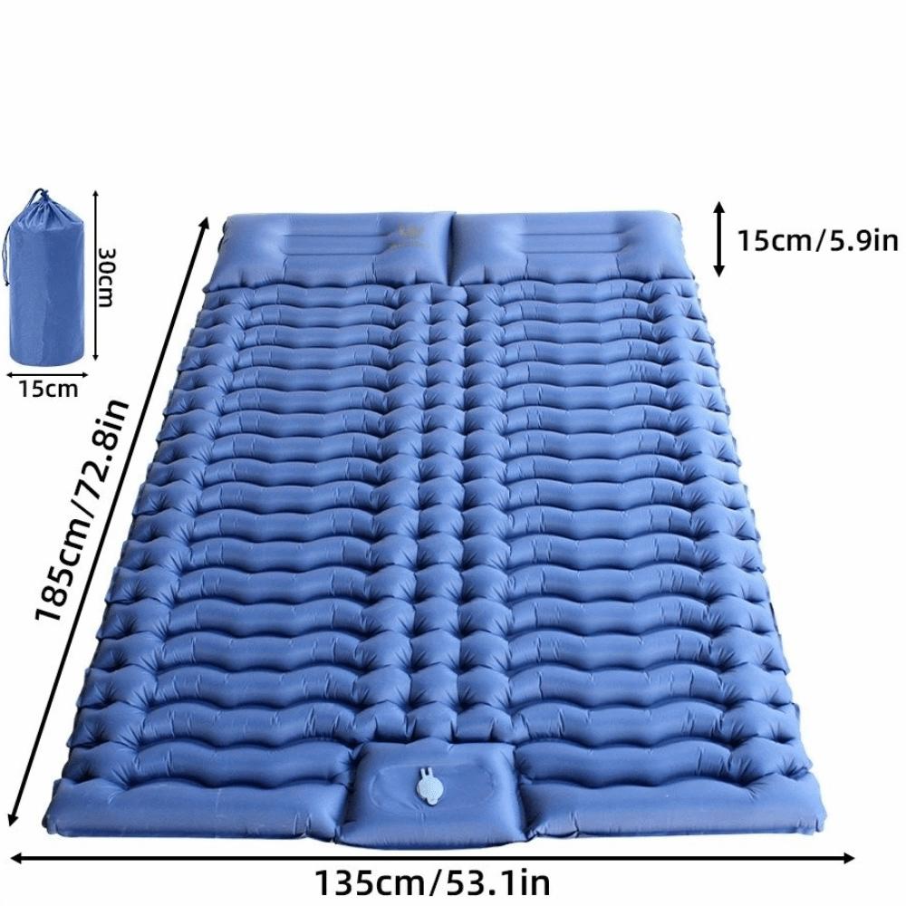 Self-Inflating Inflatable Mat Portable Inflatable  Sleeping Pad Built-in Pillow Air Mat  Climbing