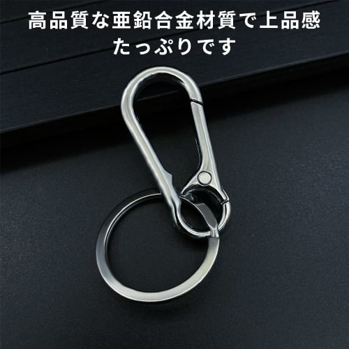 Total: 5 Pieces Material: Zinc Alloy Carabiner Small Carabiner Stainless Steel Carabiner Waist Tool Carabiner Triangle Ring Key Holder Stainless Steel