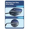 Bicycles 360 Degree Rotatable Handlebars Rearview Reflector Safety Mirror Adjustable Handlebar Bikes Rear View Mirror