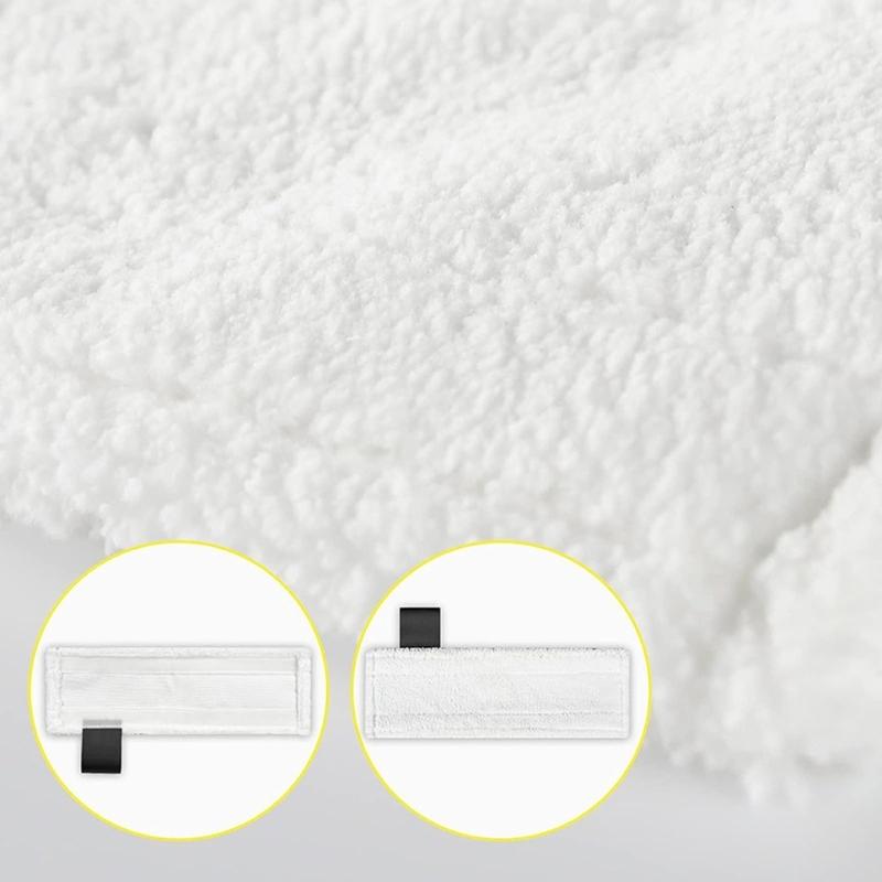 Set of 14 Microfibre Floor Cloth Cover Colour Round Brush Effective Cleaning for SC1 SC5 SC7 Steam Cleaner Floor Nozzle