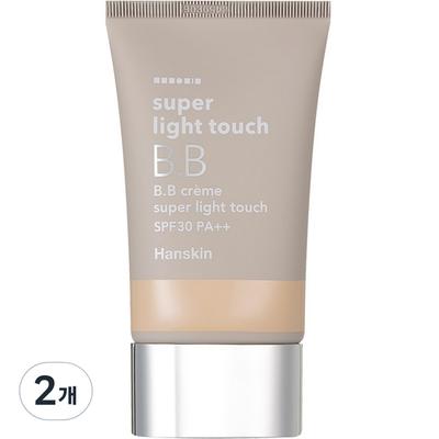 Hanskin Super Light Touch BB Cream, 30 g, 2 eenheden Populaire Koreaanse cosmetica