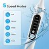 Tooth Polisher Rechargeable Teeth Polisher with 6 Brush Heads Tooth Whitening Kit for Cleaning Polishing Teeth Whitening