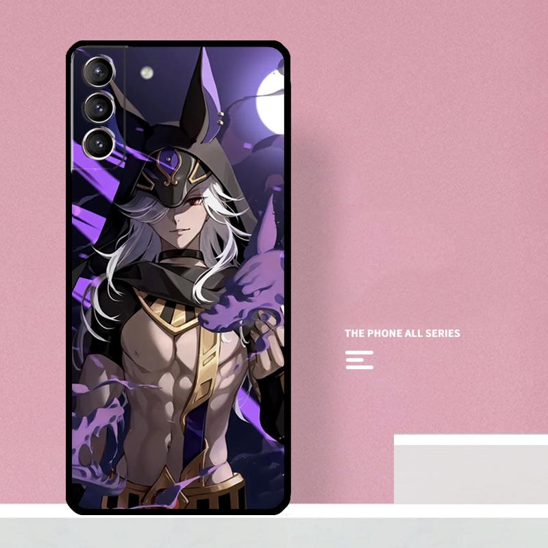 Genshin Impact Cyno Phone Case For Samsung Galaxy S25 S26 Ultra S20 S21 S22 S23 S24 Plus S10 S25 FE Cover Coque