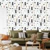 Wallpaper Trees Nature and Clouds for Living Room and Bedroom 50x1000