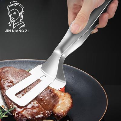 304 clipe de comida de aço inoxidável com clipe de churrasco serrilhado cozinha doméstica fritar peixe clipe de comida bife clipe