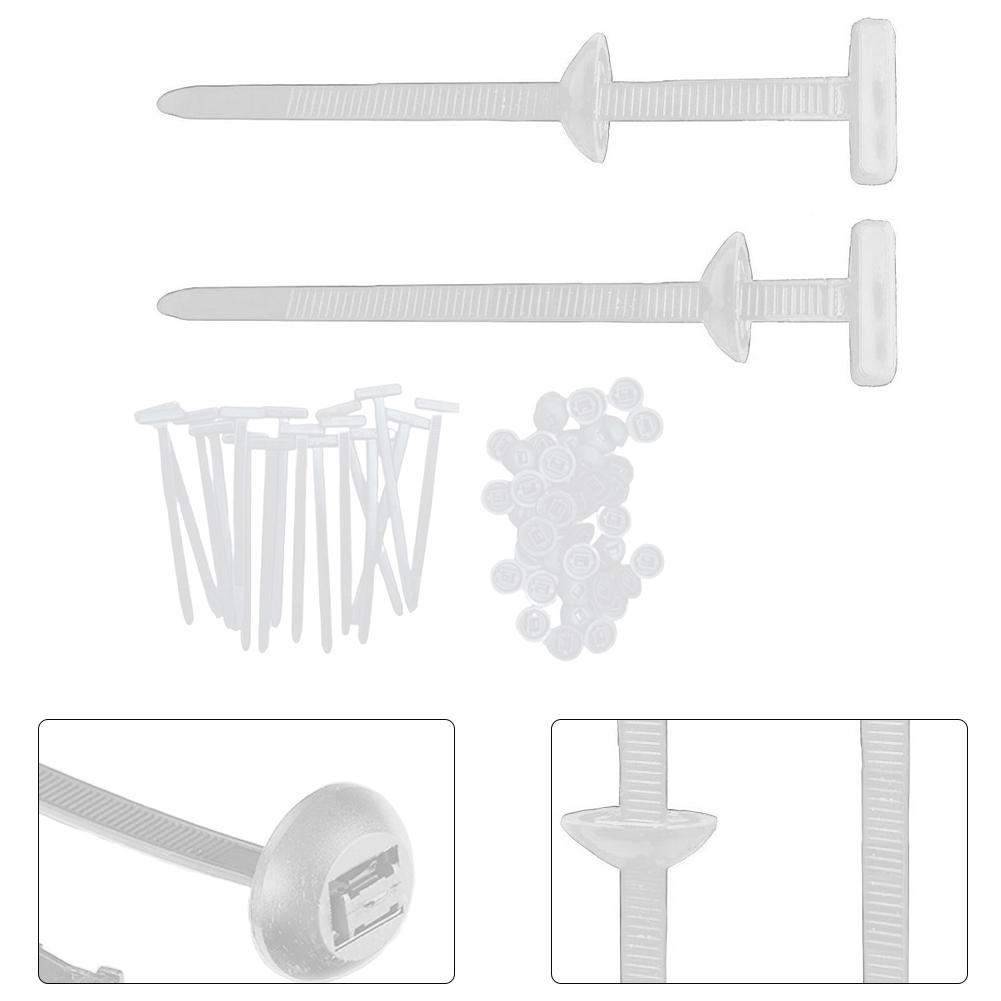 150pcs Nylon Cable Ties For Cars - Self-Locking Fasteners For Quick Repairs Car Accessories