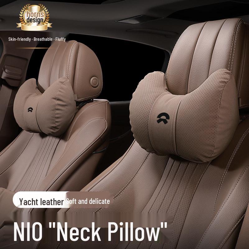NIO Car Neck and Lumbar Support Pillow for ET5T, ET7, EC6, ES6, ES8 Models