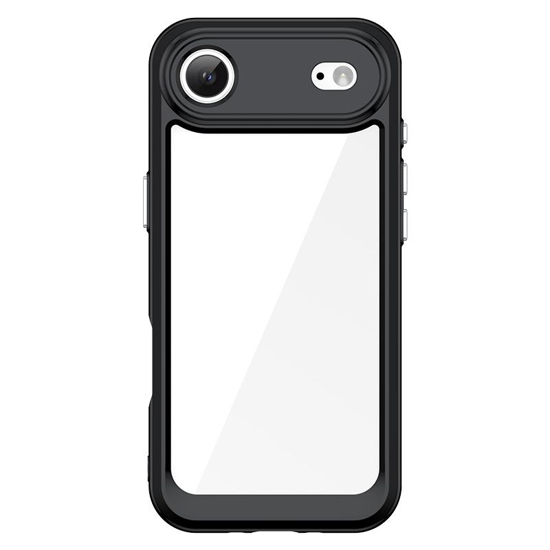 For iPhone 17 Air Case For apple iPhone 17 Air Cover Funda Shockproof Clear PC + Silicone Protective Phone Cover iPhone 17 Air