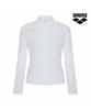 Alena Solar Lab Women'S Zip-Up Rash Guard A6Bl1Qr14Wht