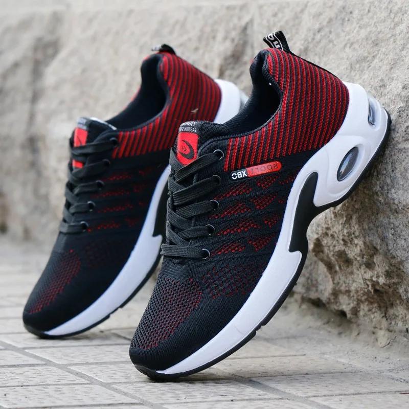 Männer Lace Up Training Tenis Schuhe Zapatillas Hombre Herren Sneakers Leichte Luftpolster Laufschuhe Outdoor Casual