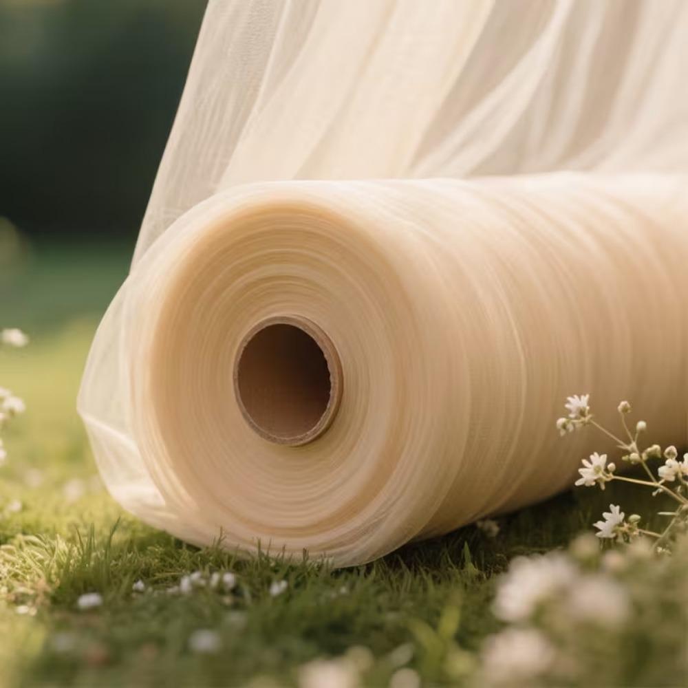 15/30cm Width Tulle Mesh Ribbon DIY Craft Tulle Fabric Ribbon Roll Netting Spool  Baby Shower
