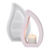 New Diy Water Drop Candle Holder Epoxy Mold Creative Home Decoration Plaster Ornament Silicone Mold