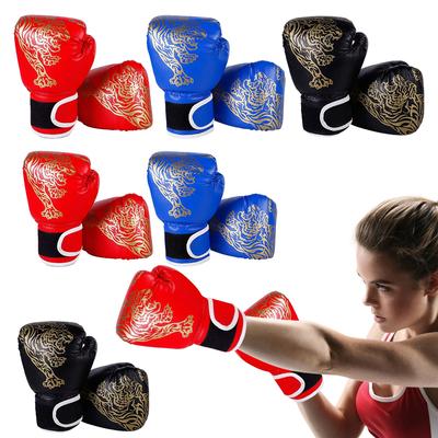 Boxerské rukavice Prodyšné Kickboxerské rukavice Pohodlné profesionální boxerské rukavice Bojové rukavice na taekwondo pro děti Dospělí