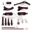 Black Front Shifter Foot Peg for Harley Sportster XL 1200 883 48 (2014-2020)
