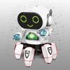 White/Pink/ Orange/ Blue Dancing Walking Robot Electric Dancing Robots for Kids Toddlers Boys & Girls Music Robot