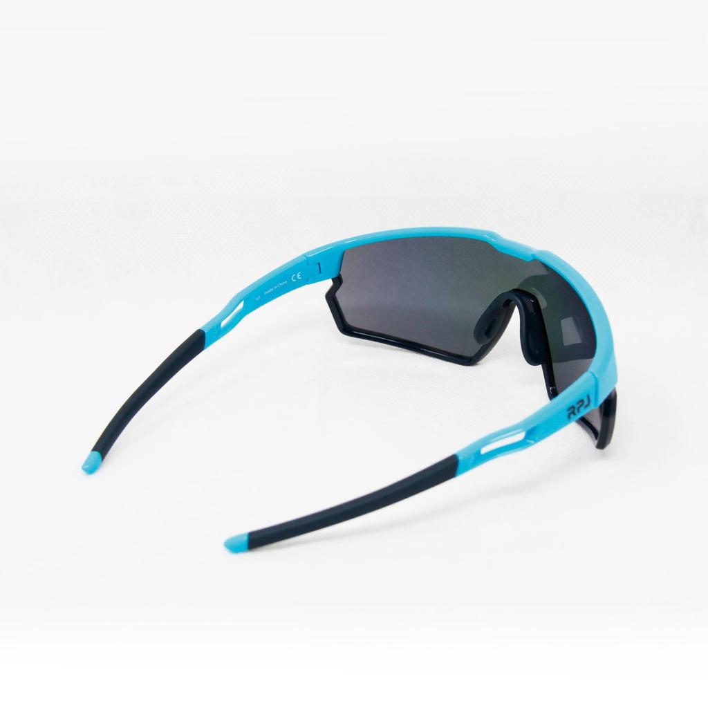 Rudy Project Sunglasses Jacob Azzurro Shiny Frame Magenta Lens One Size