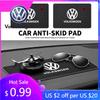 For VW Volkswagen Jetta MK5 Golf PVC Bil Dashbord Klebrig Sklisikker Matte Telefonholder Sklisikker Silikonmatte For VW Volkswagen Jet