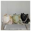 2025 Spring Fashion Women's Large Capacity Textured Crossbody Bucket Bag