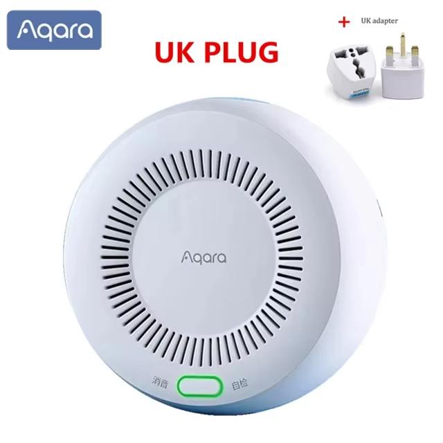 

Оригінальний розумний детектор природного газу Aqara Zigbee Сигналізація витоку газу Інтелектуальне сполучення Безпека розумного будинку Для дому Xiaomi Homekit UK plug