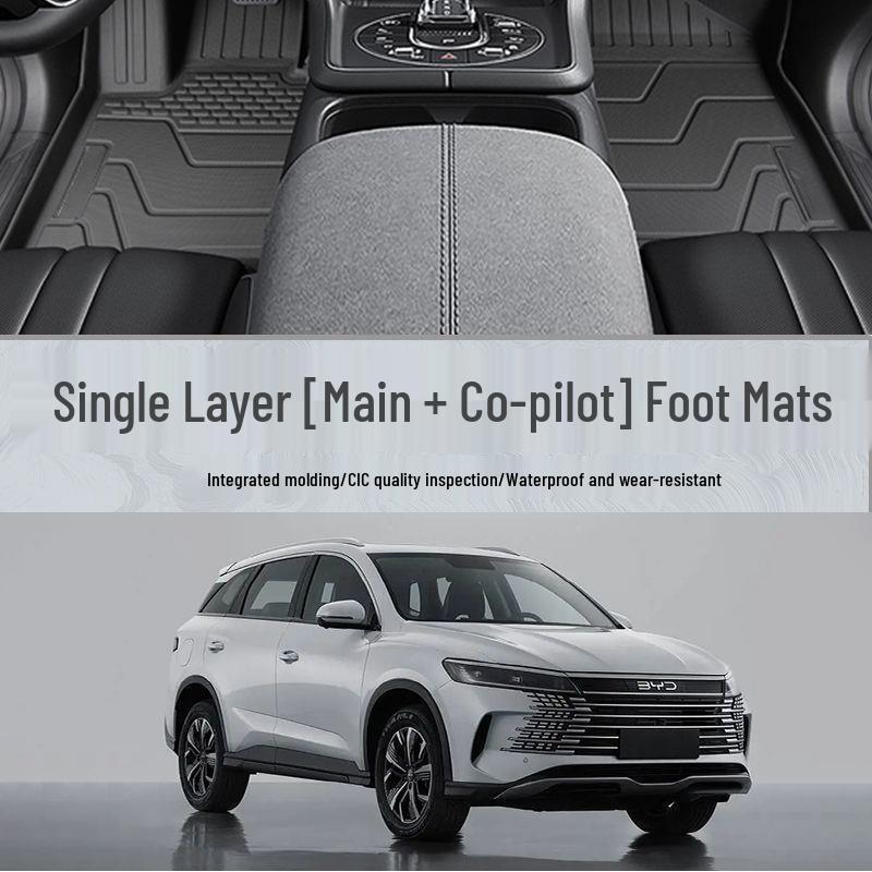 BYD Sea Lion 05DMI TPE Full Coverage Floor Mats TPE Front Floor Mat