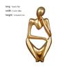 Desk Craft Compact Frame Widely Applicable Sweet Gift Home Decor No Burrs Abstract Figure Room Decal Interior Table Ornament