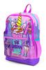 coral high Rosa-lila Milchshake-Eiscreme-gemusterter Schulrucksack für Kinder 23749