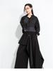 2025 Autumn Two-in-One Hooded Sweatshirt: Spliced Loose Fit with Drawstring - Street Style