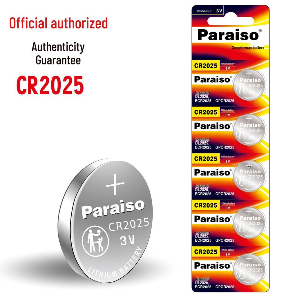 Paraiso CR2032/CR2025/CR2016/CR2450 Car Key Button Battery