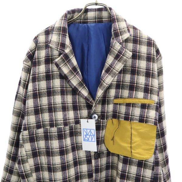 Unused VAST222 19AW Made In Japan Check Pattern Suit Setup 2 Men's Used