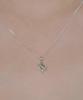 Postlude [Silver] Sparkling Ob Pendant Necklace