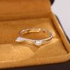New Fashion 925 Sterling Silver Jewelry Exquisite Aesthetic Small Fresh Cute Cat Ears Animal Opening Rings R006