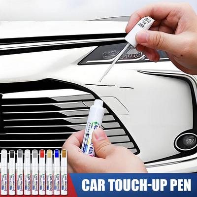White Car Touch-up Pen Scratch Repair Wax Painting Paint Maintenance Car Up Scratch White Paint Remover Auto Repair Touch T Y4N1