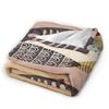 Retro Sardines Blanket Quality Super Warm Throw Blanket Autumn Girls Boys Outdoor Graphic Bedspread