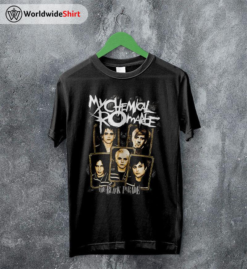 Rare My Chemically Romance The Black Parade All Size Unisex Tee For Fan VA593 XXL