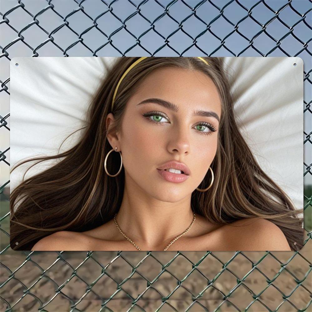 Brand 2D Aluminum Wall Art 8x12 Inch Waterproof Heat-Resistant Metal Print - Home Garden Bar Coffee Shop Decor Gift F