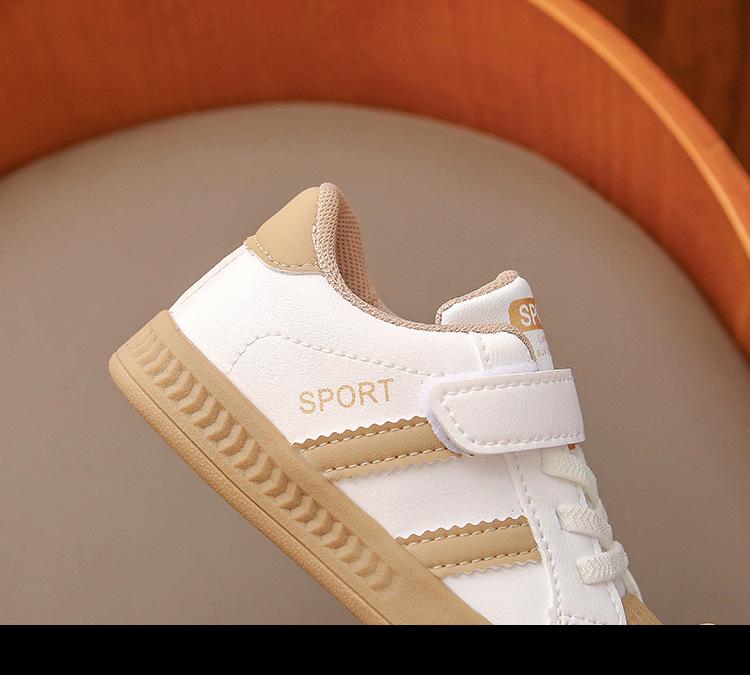 Spring Baby White Walking & Sports Shoes for Toddlers and Kindergarten Kids - Boys & Girls