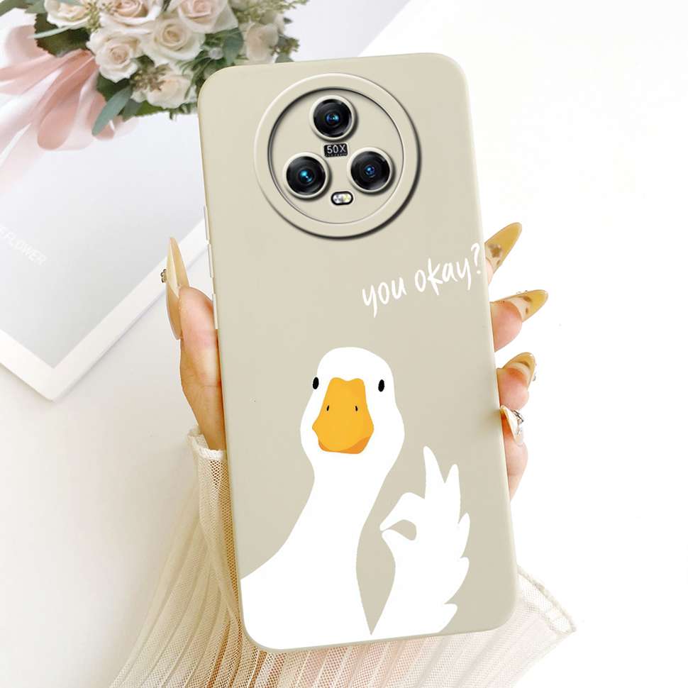 Cartoon For Honor Magic5 5G PGT-AN00 Case Cute Design Print Silicone Back Cover For Honor magic 5 PGT-N09 Phone Cases Fundas