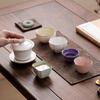 Ceramic Gaiwan Tea Set with Incense - Gift Edition