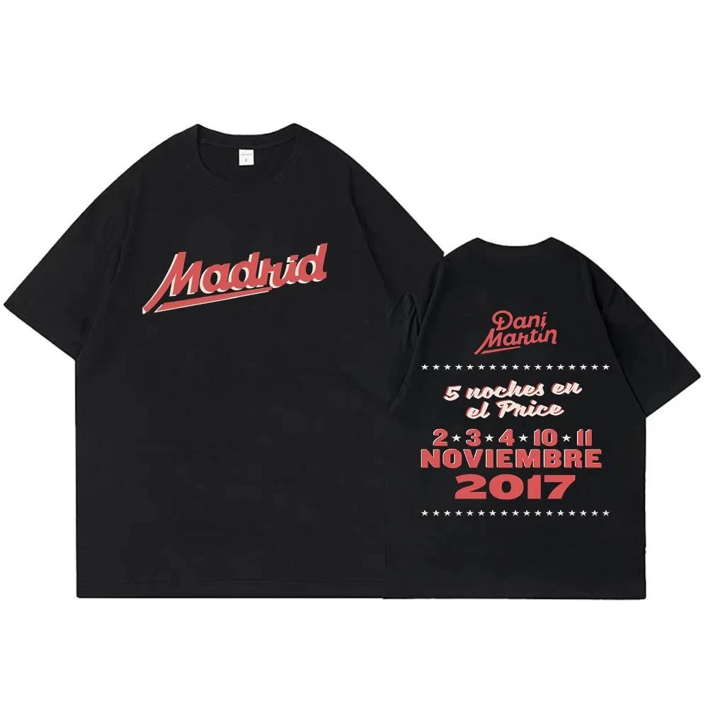 

Dani Martin Album Merch T-Shirts Men Women Clothing Fashion Harajuku Short Sleeve T Shirts Cotton Casual T-shirt Top S