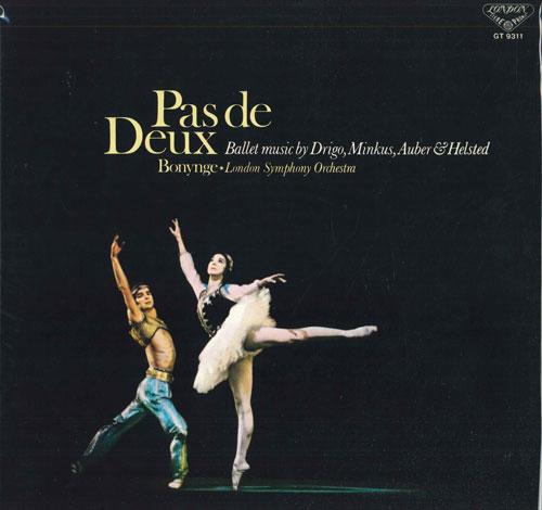 

LP Record - pas de deux GT9311 LONDON 1979 Japan Classical Used