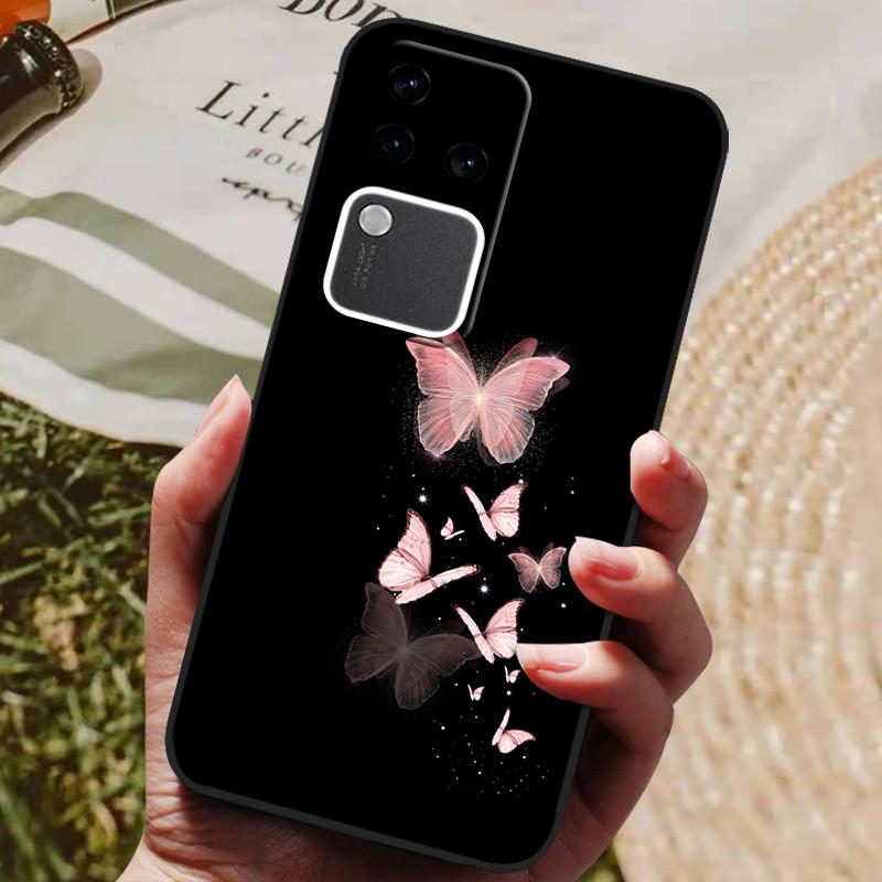 For Vivo V30 Pro V2319 Case Luxury Phone Silicon Back Cover For Vivo V30 V2318 V 30 VivoV30 V30Pro Cases Protective Shell Capas
