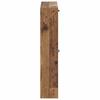 Wall Mounted Shoe Cabinet HAARLEM 71 X 17 X 86 Cm Reclaimed Wood