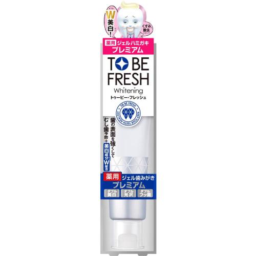 

To Be Fresh Medicated Whitening Gel Toothpaste Premium (Compatible with Electric Toothbrushes) 60g